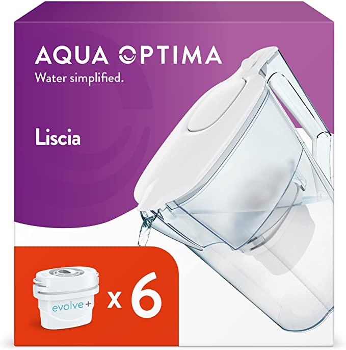 Aqua Optima Liscia Jarra de Filtro de Agua